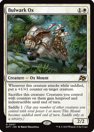 Bulwark Ox (PPDFT-007) - Promo Pack: Aetherdrift Foil
