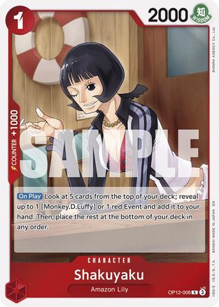 Shakuyaku (OP12-006) - Legacy of the Master Foil