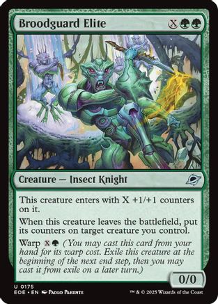 Broodguard Ellite (EOE-175) - Edge of Eternities Foil