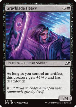 Gravblade Heavy (EOE-102) - Edge of Eternities
