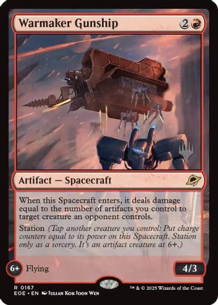 Warmaker Gunship (PPEOE-167) - Promo Pack: Edge of Eternities