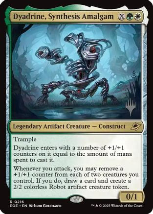 Dyadrine, Synthesis Amalgam (PPEOE-216) - Promo Pack: Edge of Eternities Foil