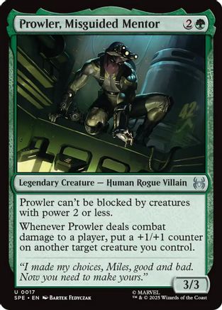 Prowler, Misguided Mentor (SPM-017) - Marvel's Spider-Man