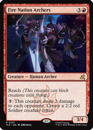 Fire Nation Archers (TLE-237) - Avatar: The Last Airbender: Eternal-Legal