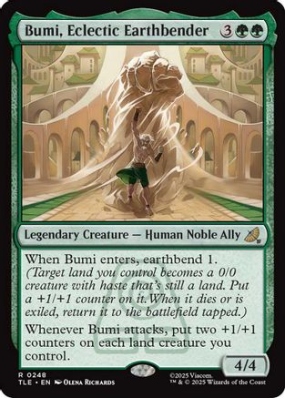 Bumi, Eclectic Earthbender (TLE-248) - Avatar: The Last Airbender: Eternal-Legal