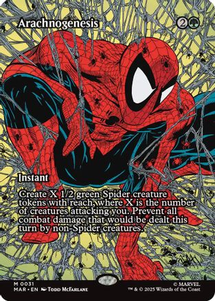 Arachnogenesis (MAR-031) - Marvel Eternal-Legal Foil