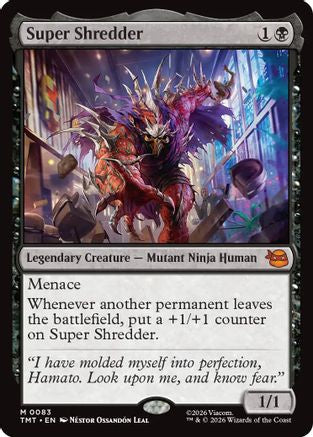 Super Shredder (TMT-083) - Teenage Mutant Ninja Turtles