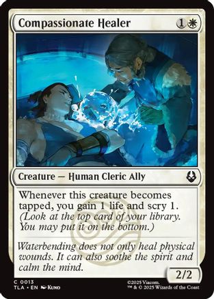 Compassionate Healer (TLA-013) - Avatar: The Last Airbender