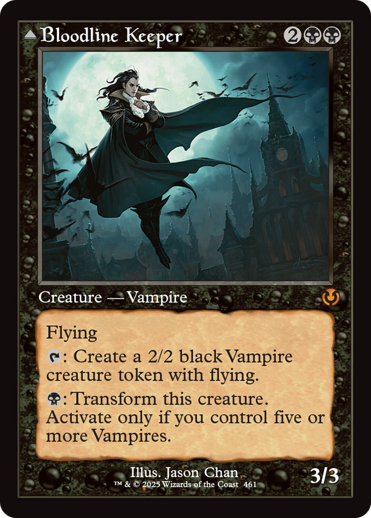 Bloodline Keeper // Lord of Lineage (Retro Frame) (INR-461) - Innistrad Remastered Foil