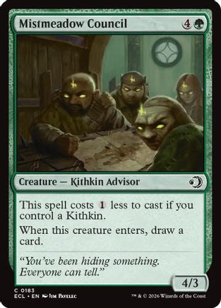 Mistmeadow Council (ECL-183) - Lorwyn Eclipsed Foil
