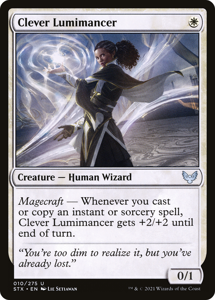 Clever Lumimancer (STX-010) - Strixhaven: School of Mages