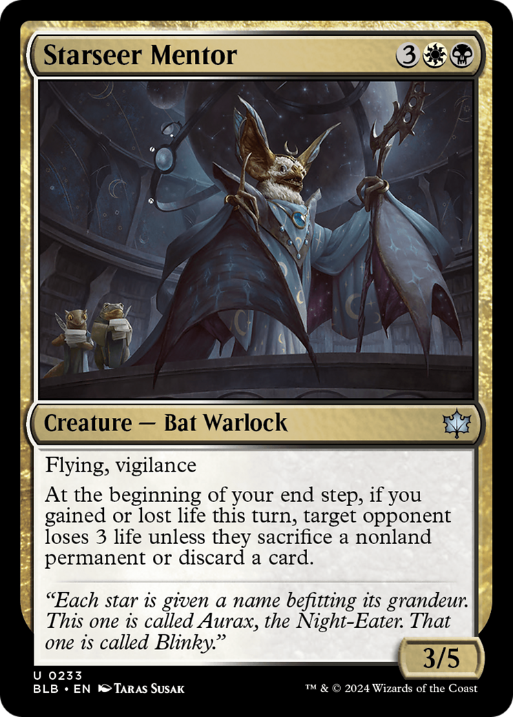 Starseer Mentor (BLB-233) - Bloomburrow