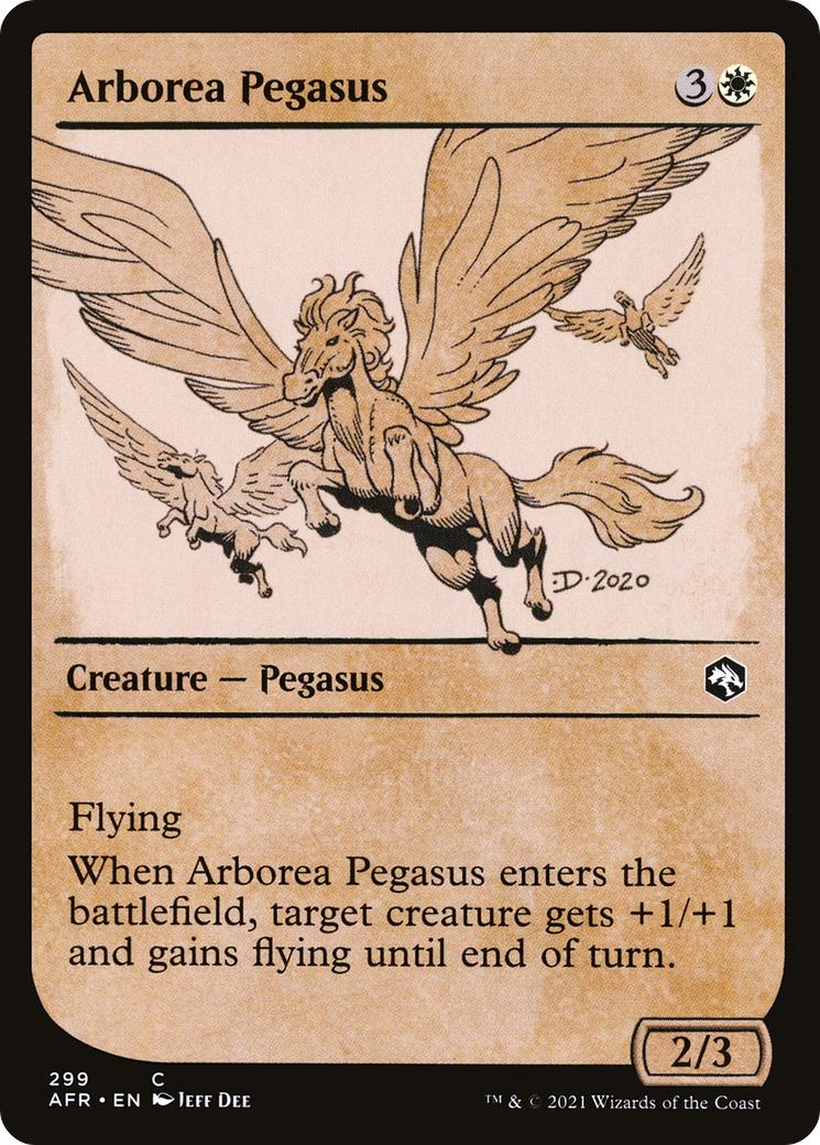 Arborea Pegasus (AFR-299) - Adventures in the Forgotten Realms: (Showcase)
