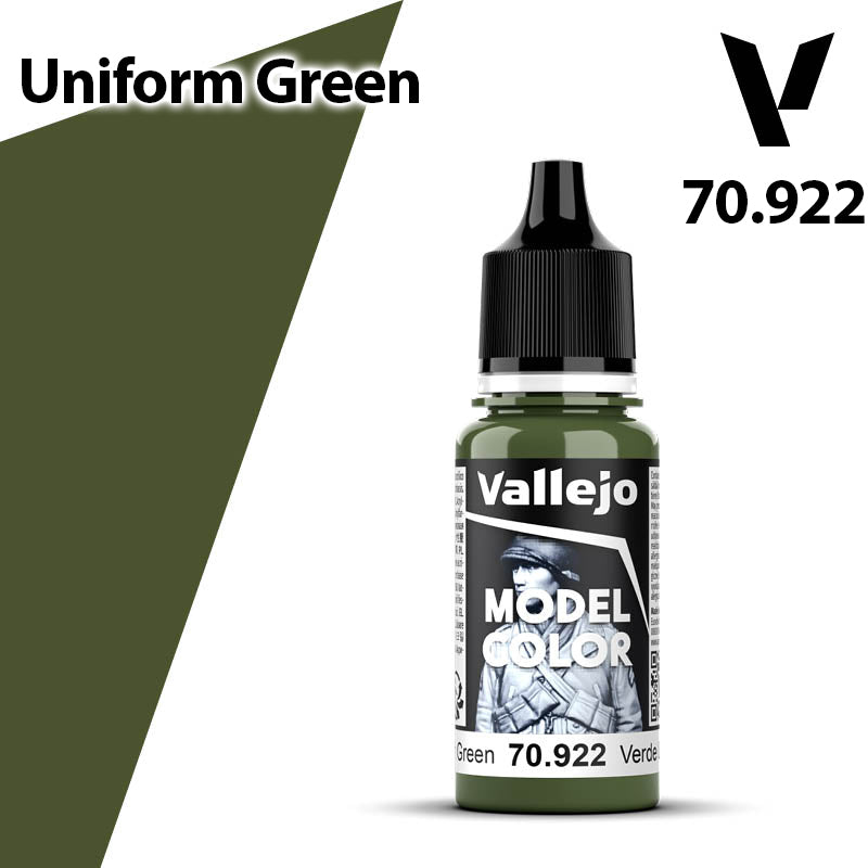 Vallejo Model Color - Uniform Green - Val70922 (93)