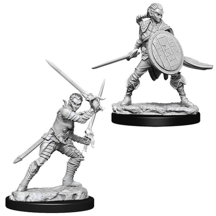 Pathfinder Unpainted Minis - Elf Female Fighter ( 73410 ) – Abyss