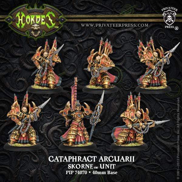 Hordes: Skorne Cataphract Arcuarii (Metal) - pip74011