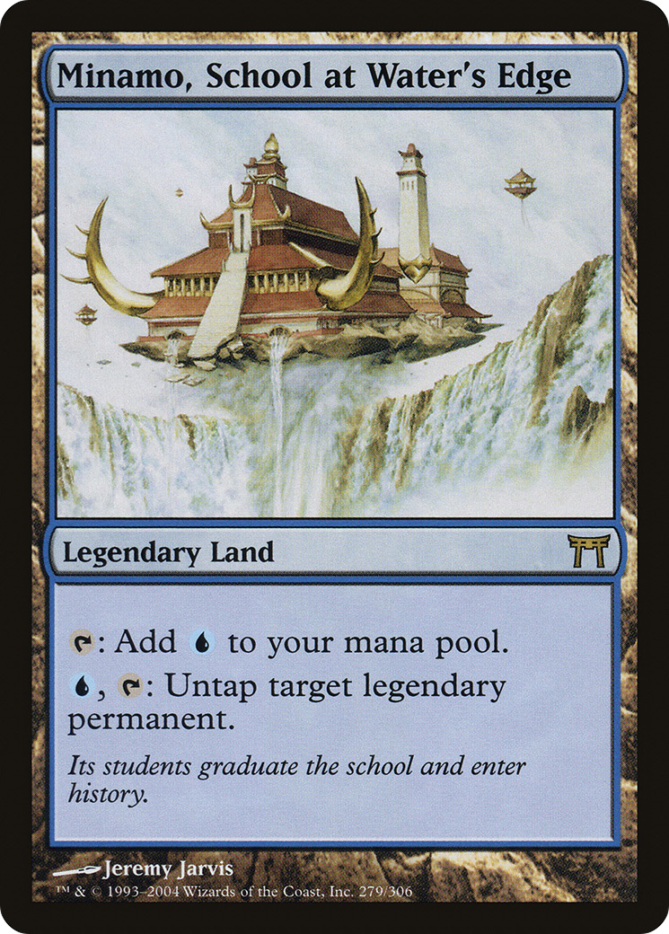 Minamo, School at Water's Edge (CHK-279) - Champions of Kamigawa