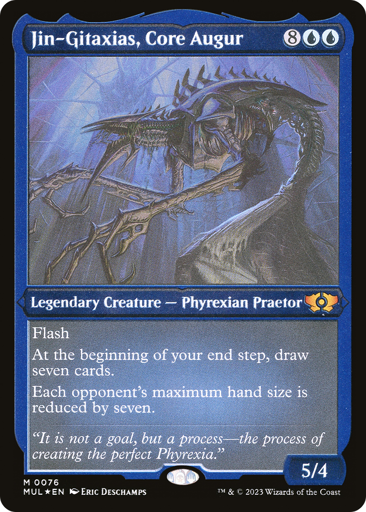 Jin-Gitaxias, Core Augur (MUL-076) - Multiverse Legends Foil