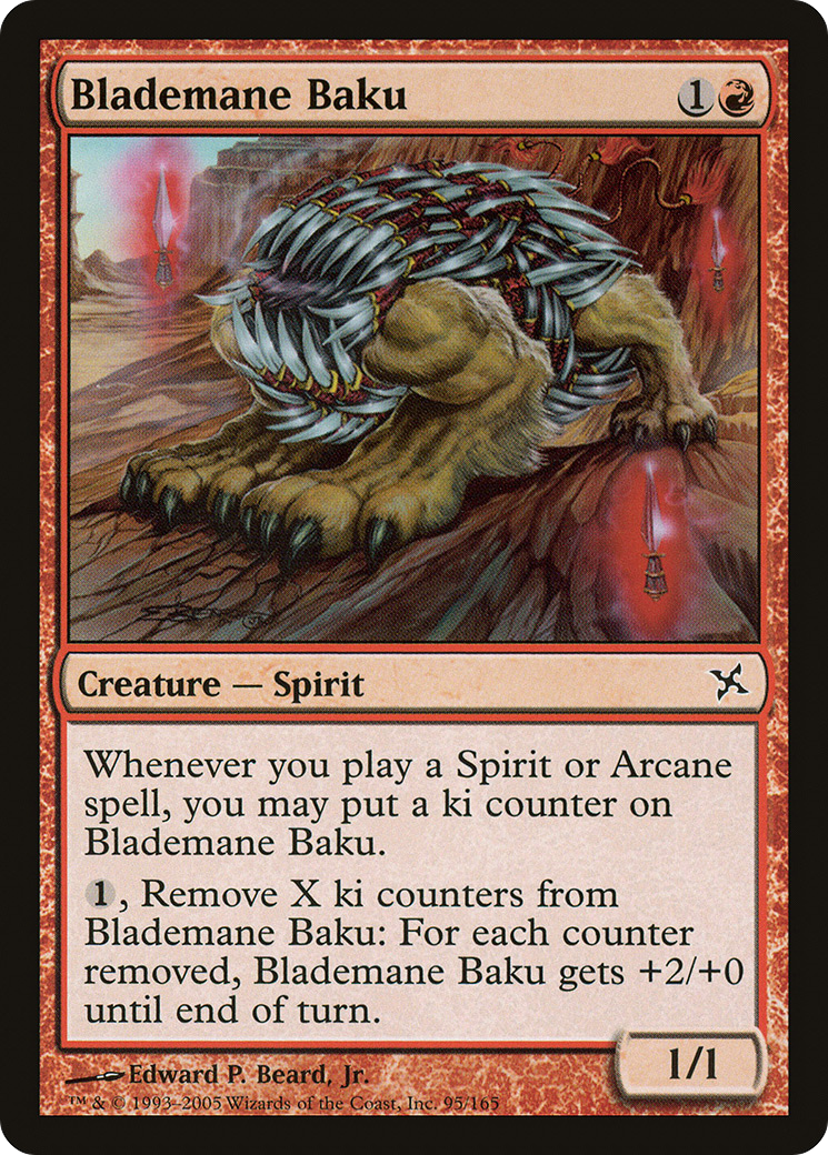 Blademane Baku (BOK-095) - Betrayers of Kamigawa