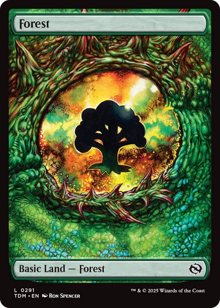 Forest (TDM-291) - Tarkir: Dragonstorm