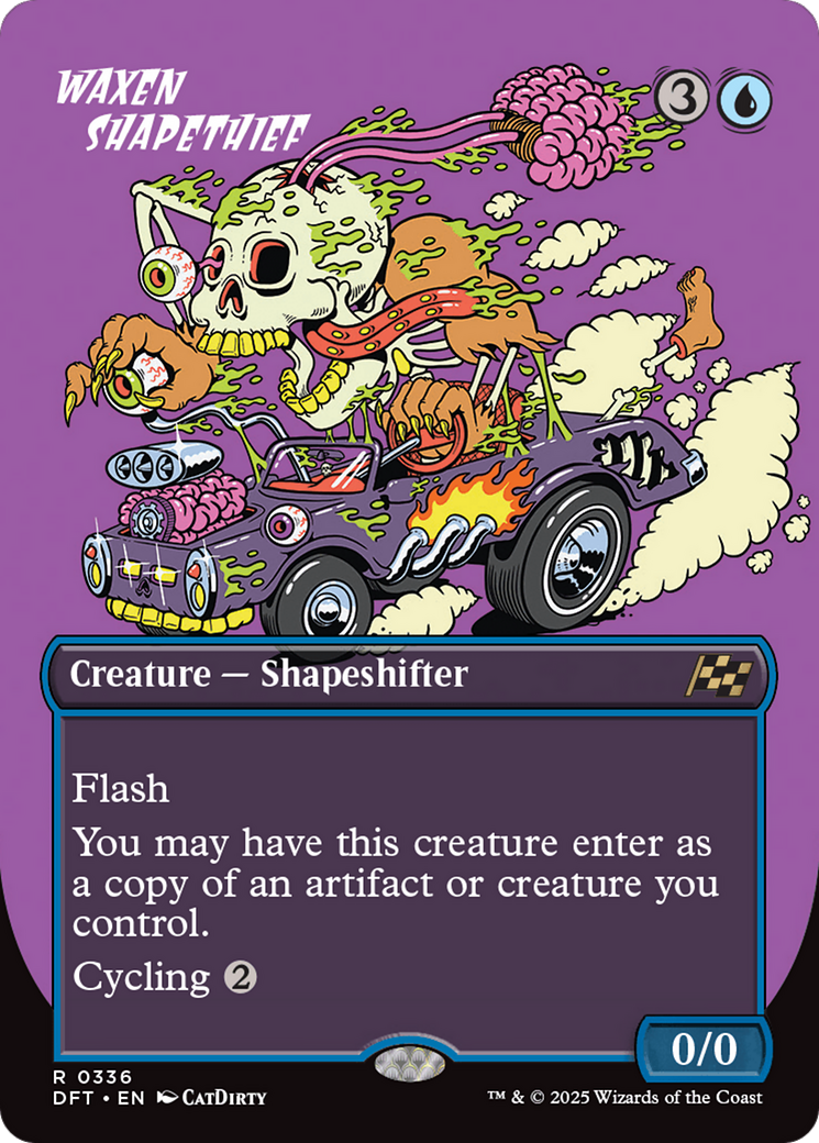 Waxen Shapethief (DFT-336) - Aetherdrift (Borderless)