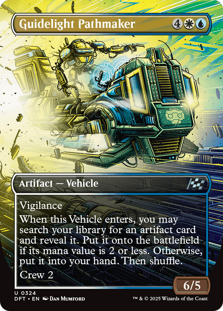 Guidelight Pathmaker (DFT-324) - Aetherdrift (Borderless) Foil