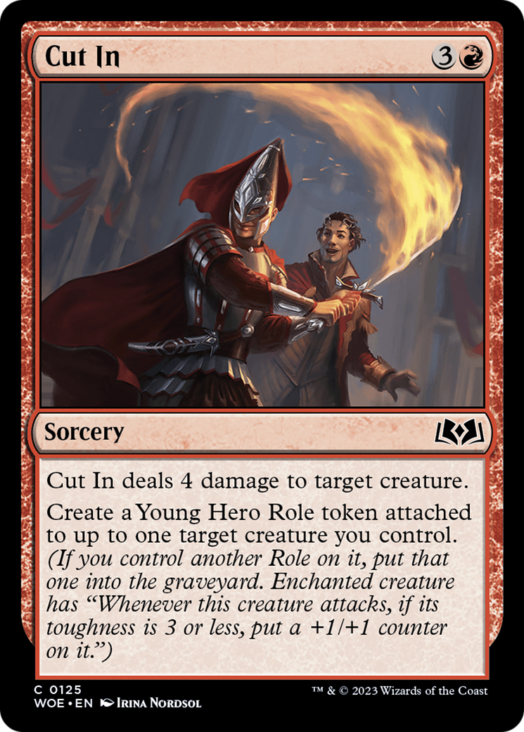 Cut In (WOE-125) - Wilds of Eldraine