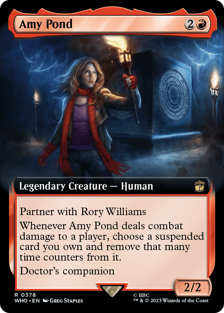 Amy Pond (WHO-378) - Doctor Who: (Extended Art)