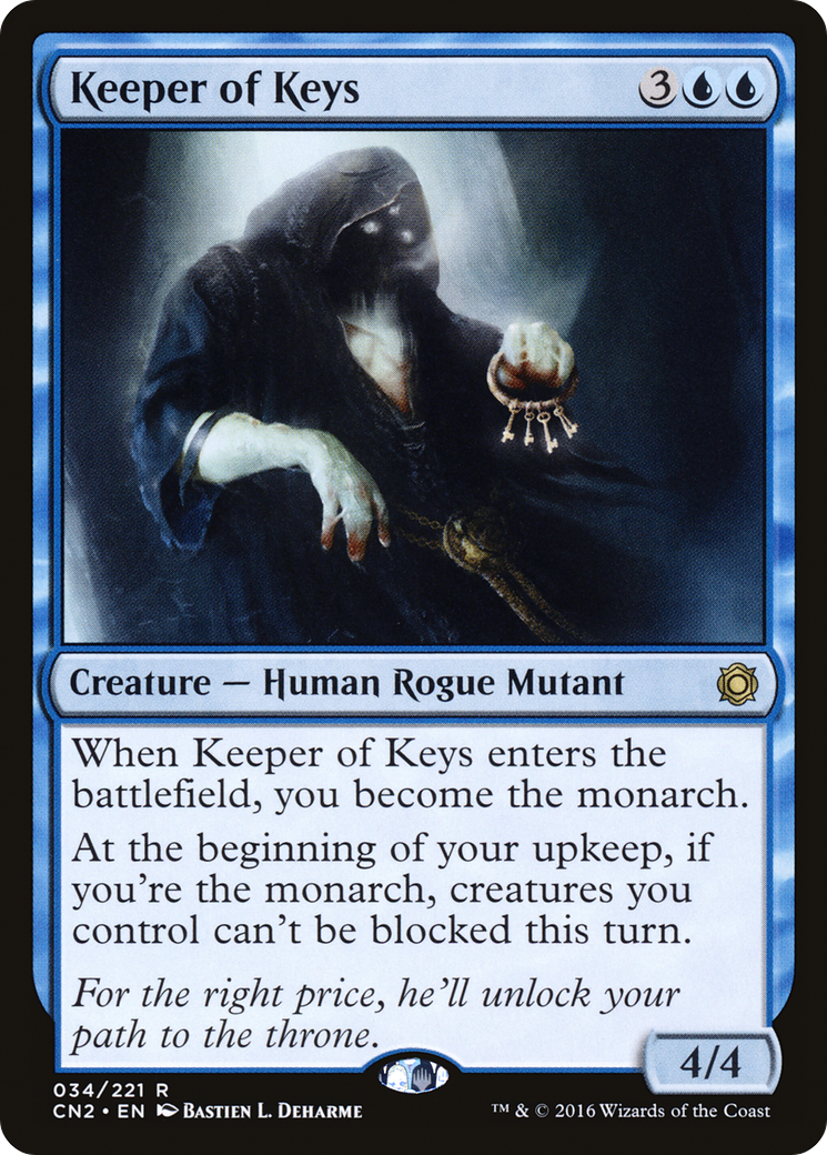 Keeper of Keys (CN2-034) - Conspiracy: Take the Crown Foil