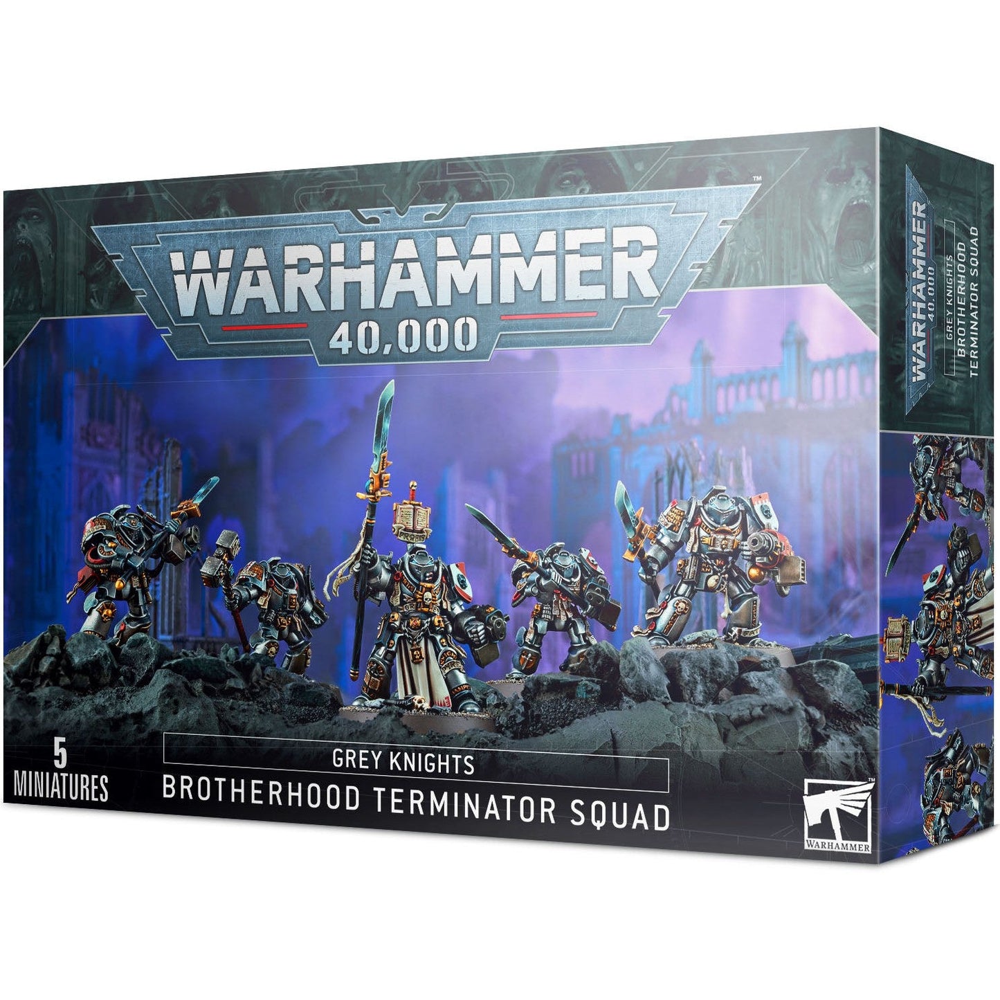 Grey Knights - Brotherhood Terminator Squad ( 57-09 )