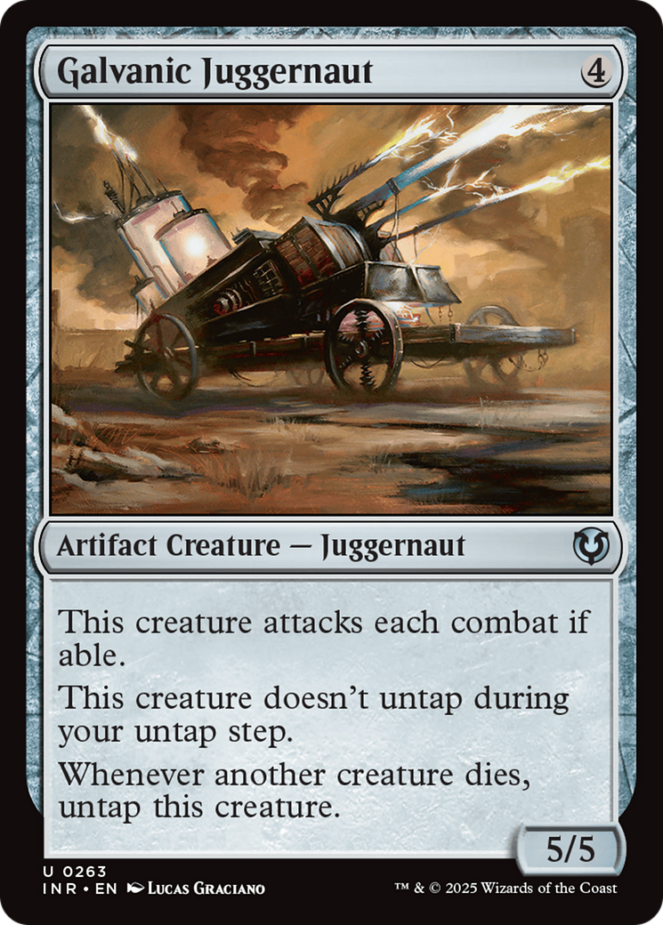 Galvanic Juggernaut (INR-263) - Innistrad Remastered Foil
