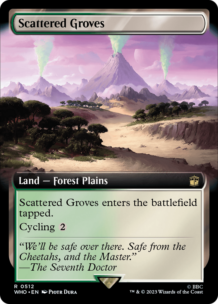 Scattered Groves (WHO-512) - Doctor Who: (Extended Art)