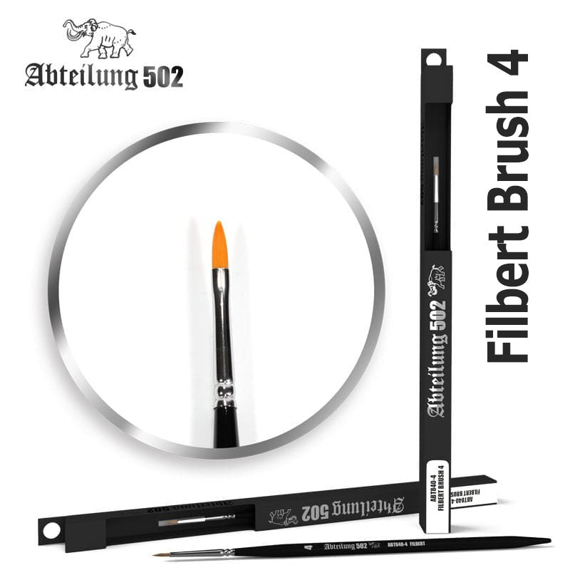 Abteilung 502 - Filbert Brush 4 ( ABT840-4 )
