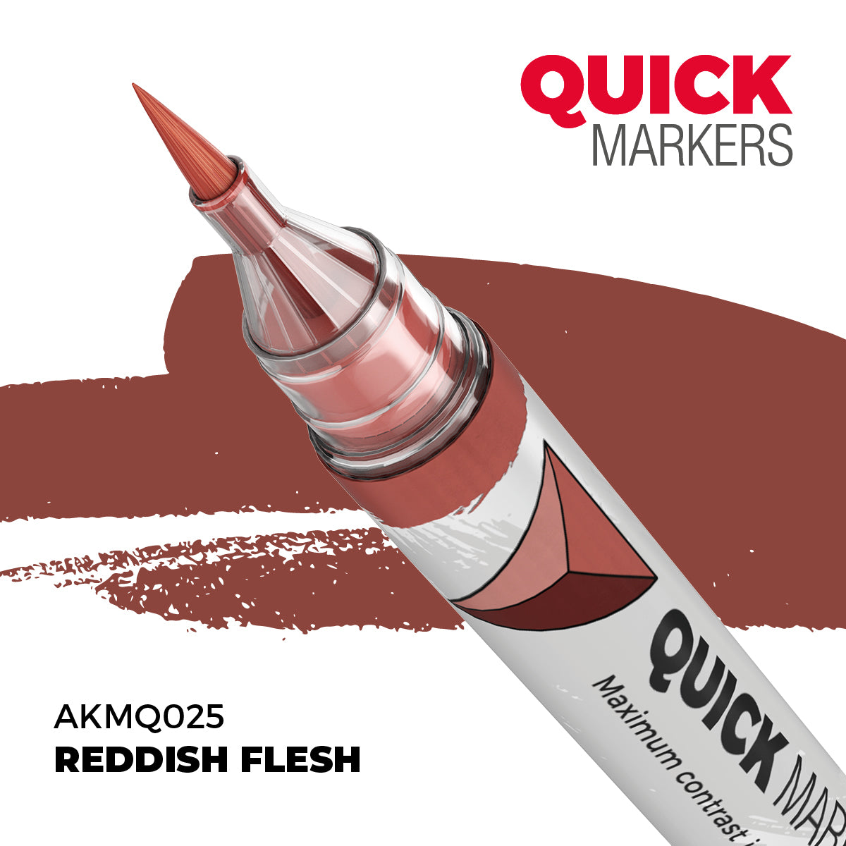 AK Interactive Quick Marker - Reddish White