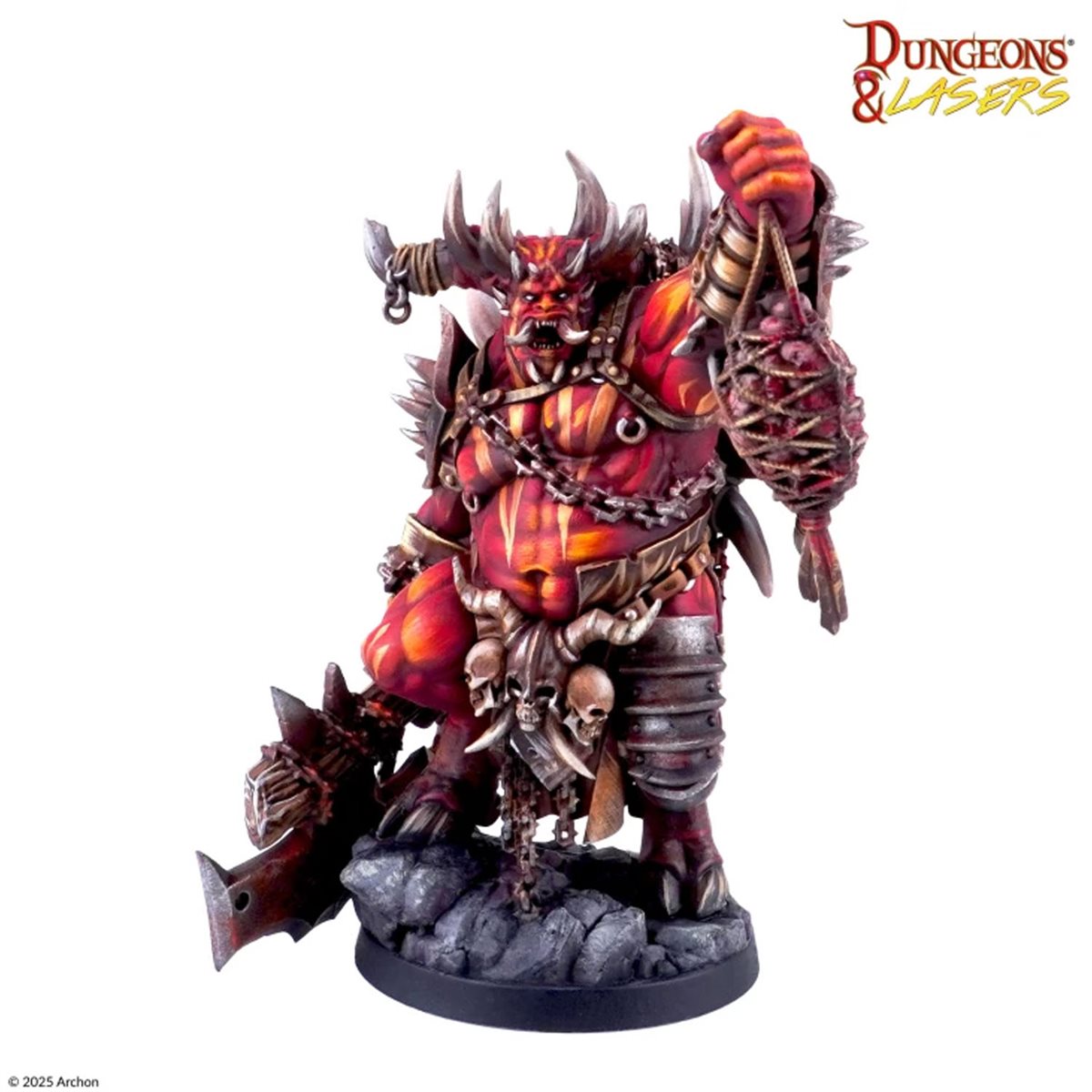 Dungeons and Lasers - Caves Series: Baef the Horned Demon