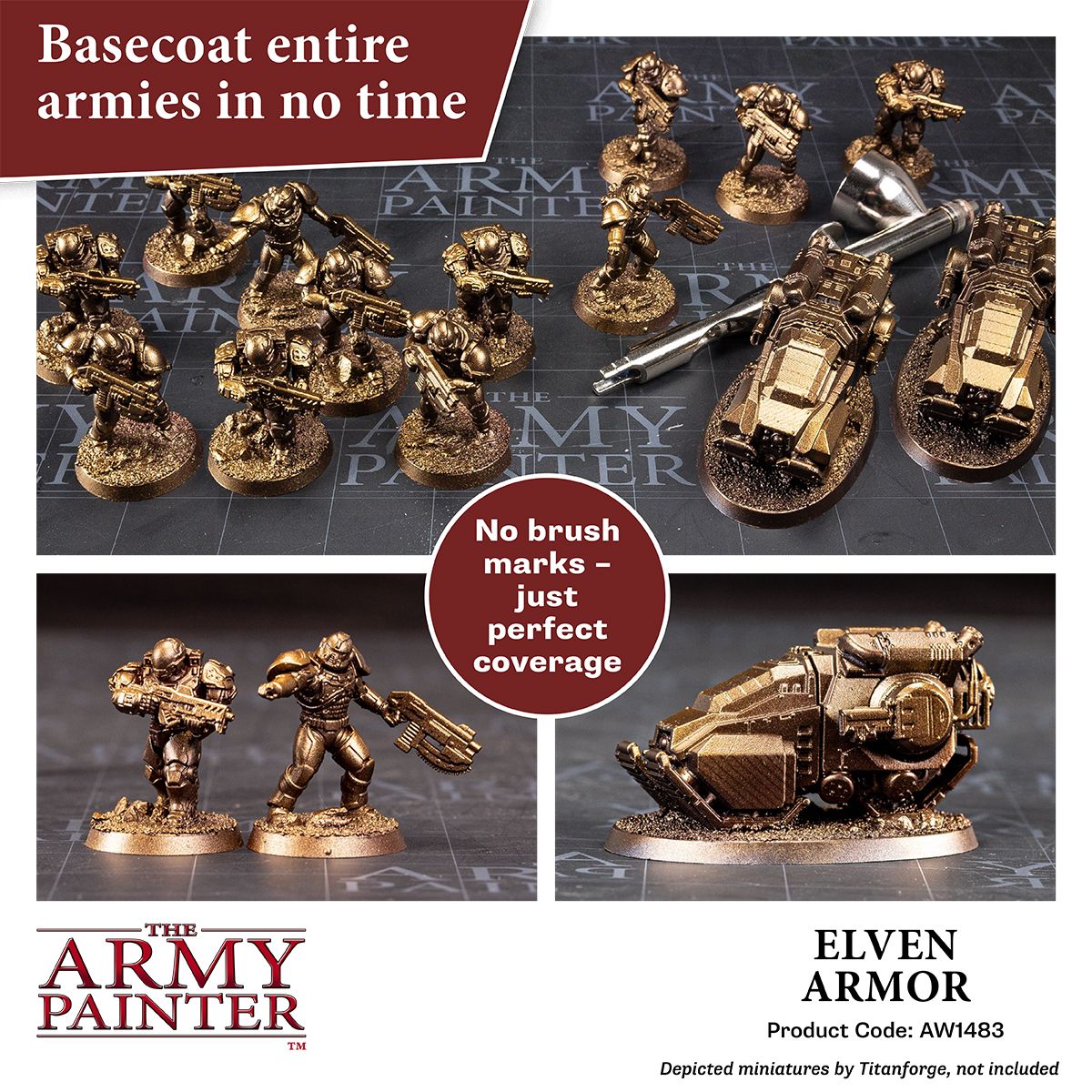 Warpaints Air Metallics: Elven Armor ( AW1483 )