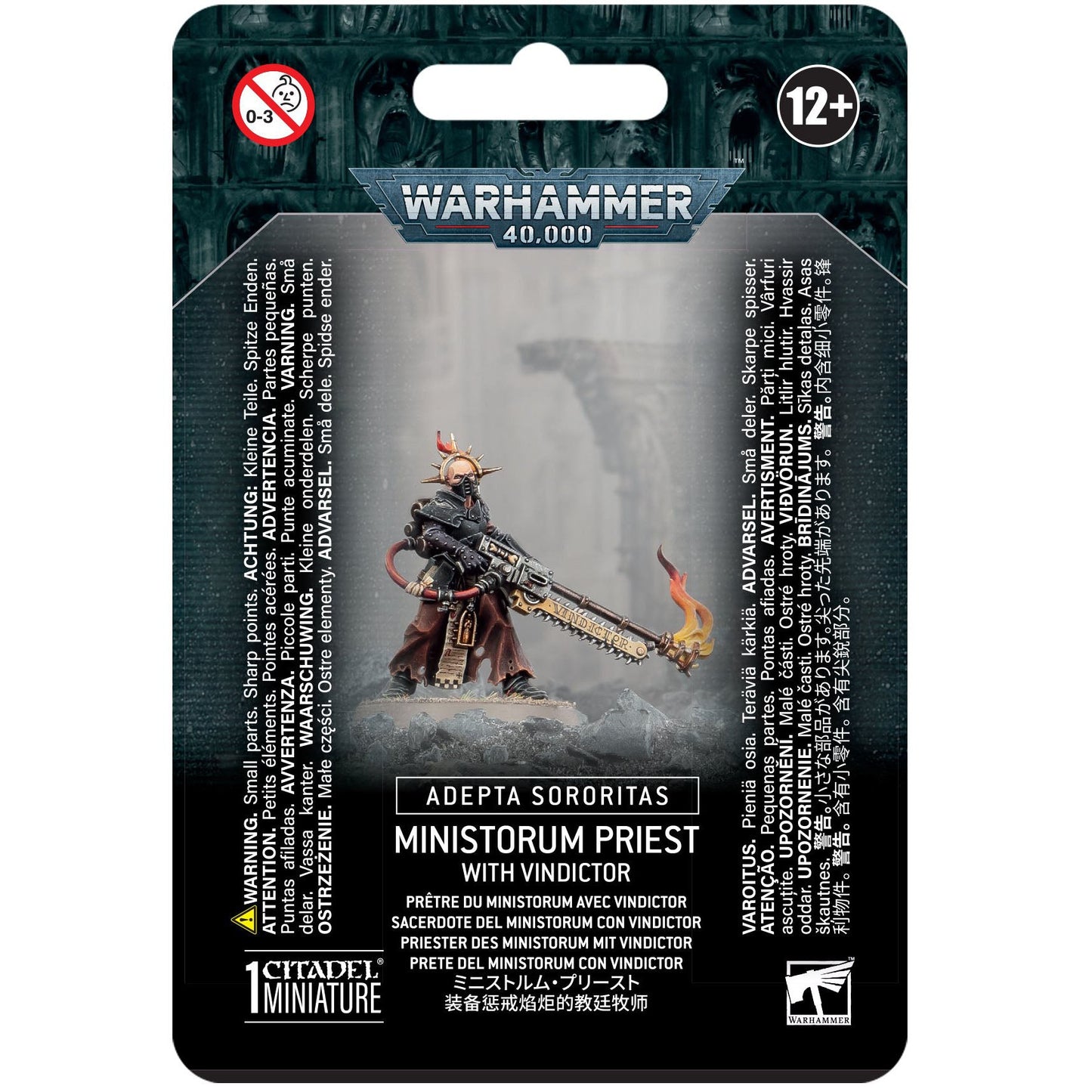 Adepta Sororitas - Ministorum Priest with Vindictor ( 52-51 )