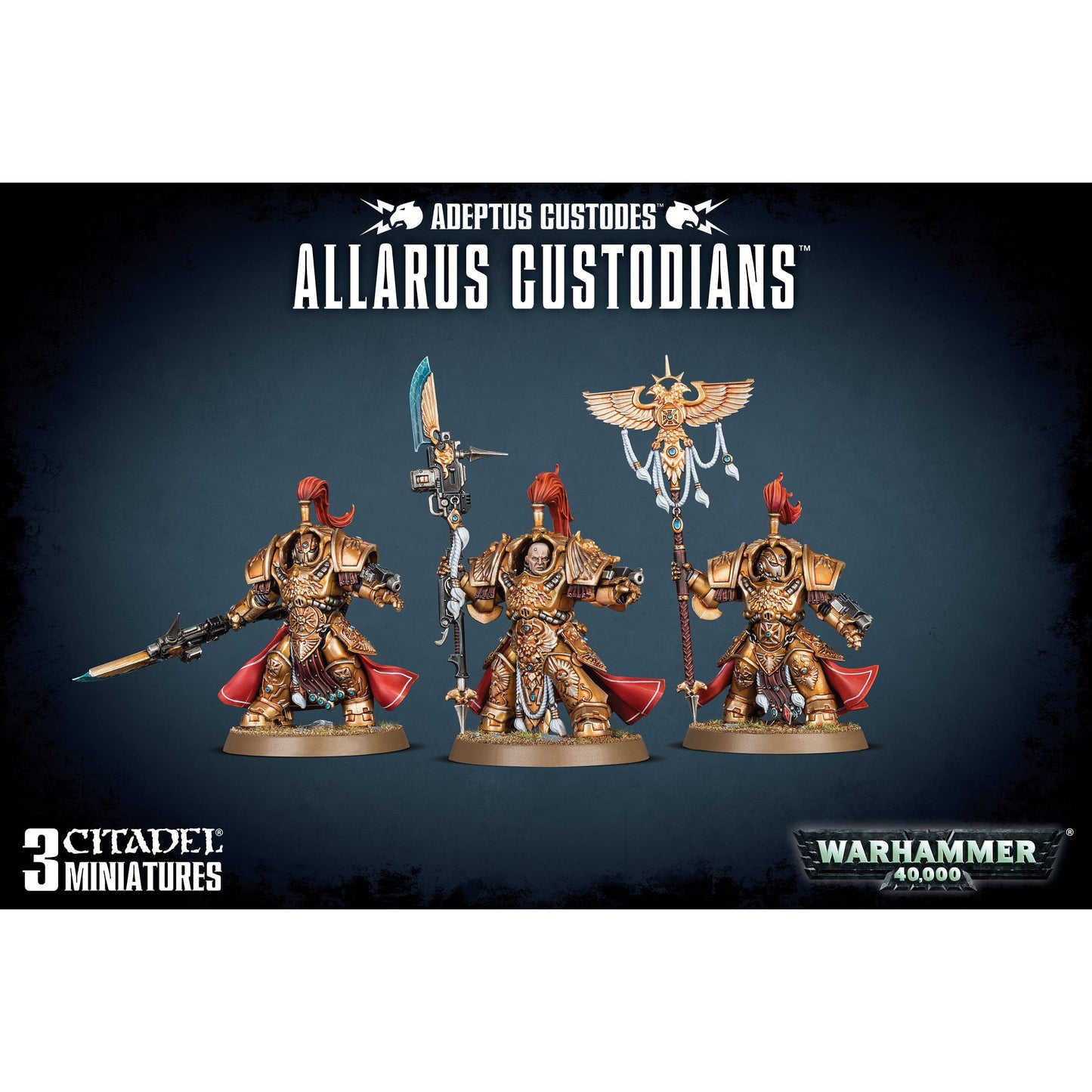 Adeptus Custodes - Allarus Custodians ( 01-13 )