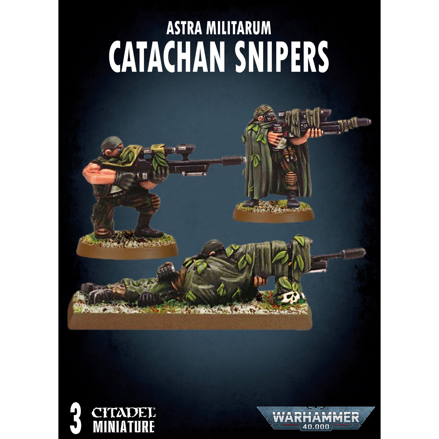 Astra Militarum - Catachan Snipers (Metal) ( 5142-MW )