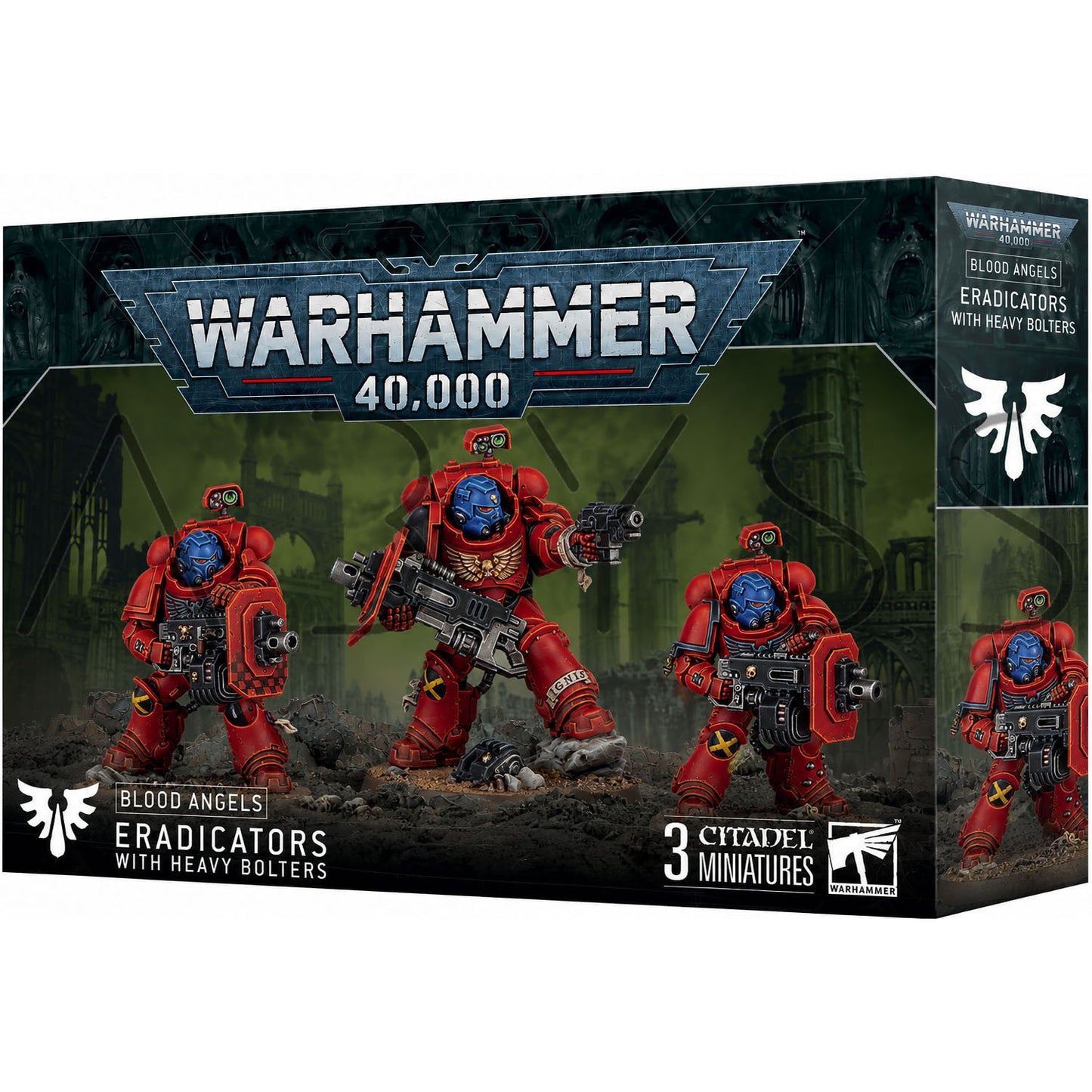 Space Marines - Eradicator Squad with Heavy Bolters (Armageddon) (ARM-07) - Used