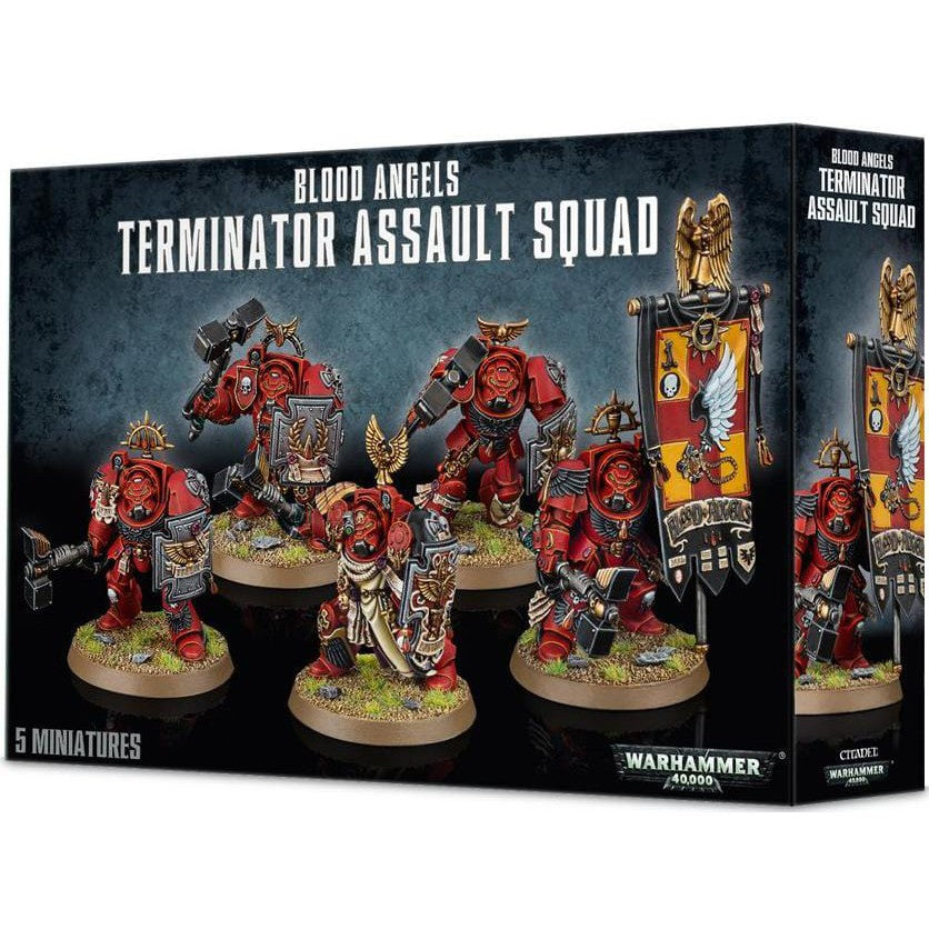 Blood Angels Terminator Assault Squad ( 41-13-W ) - Used