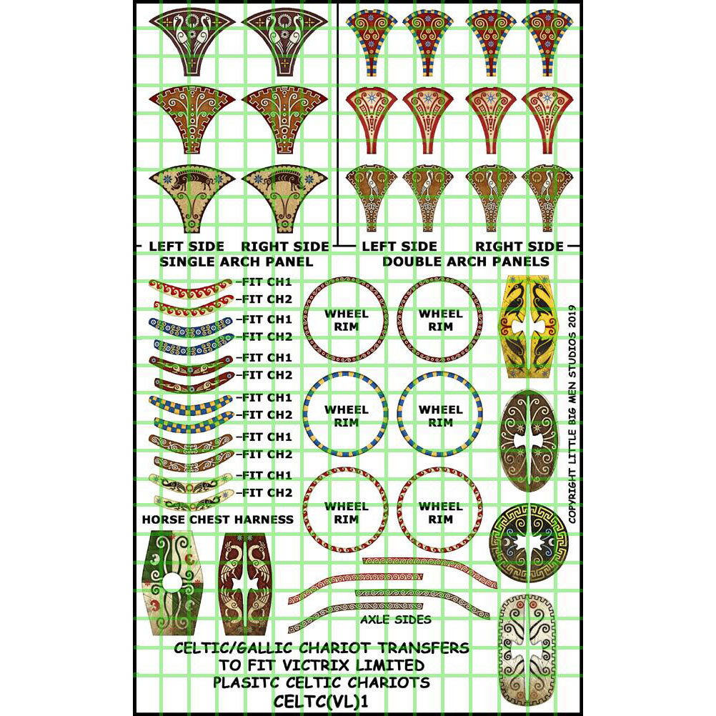 Celtic chariot and fighting crew transfers