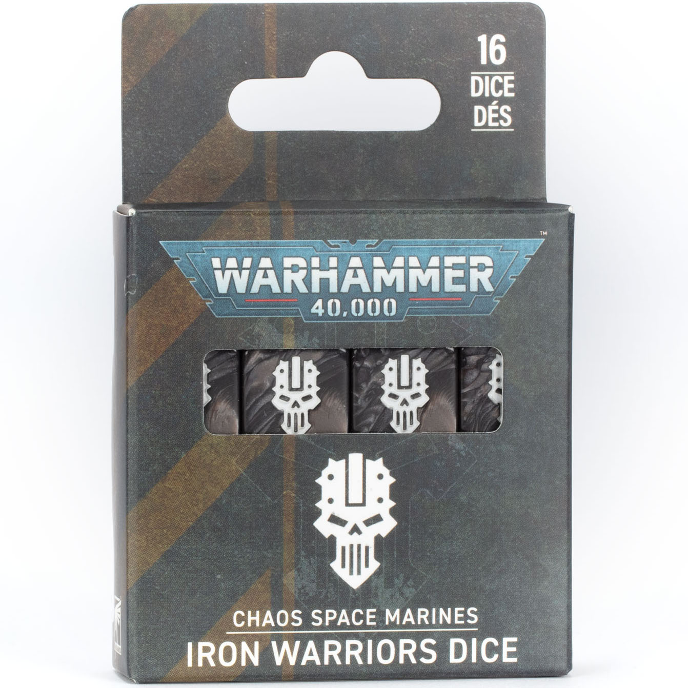 Chaos Space Marines - Iron Warriors Dice (42-17)