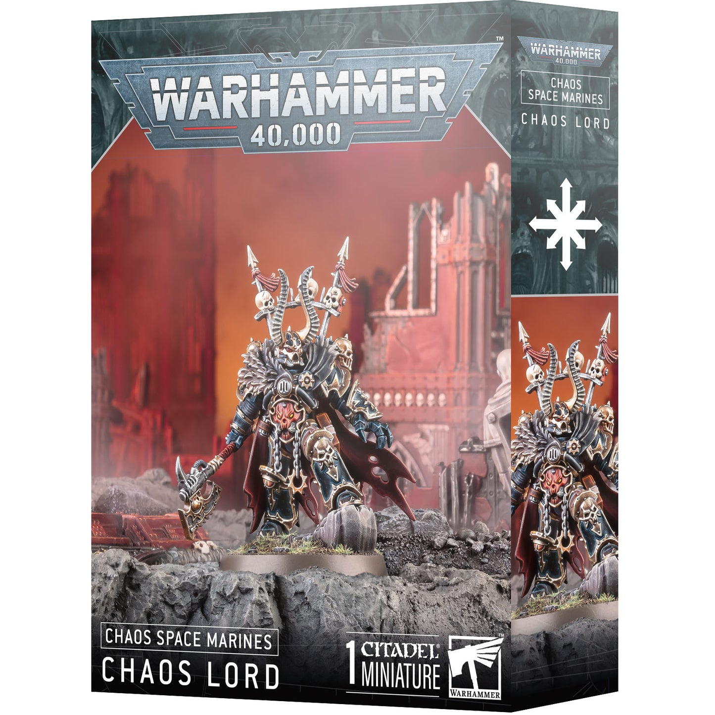 Chaos Space Marines - Chaos Lord ( 43-100 )