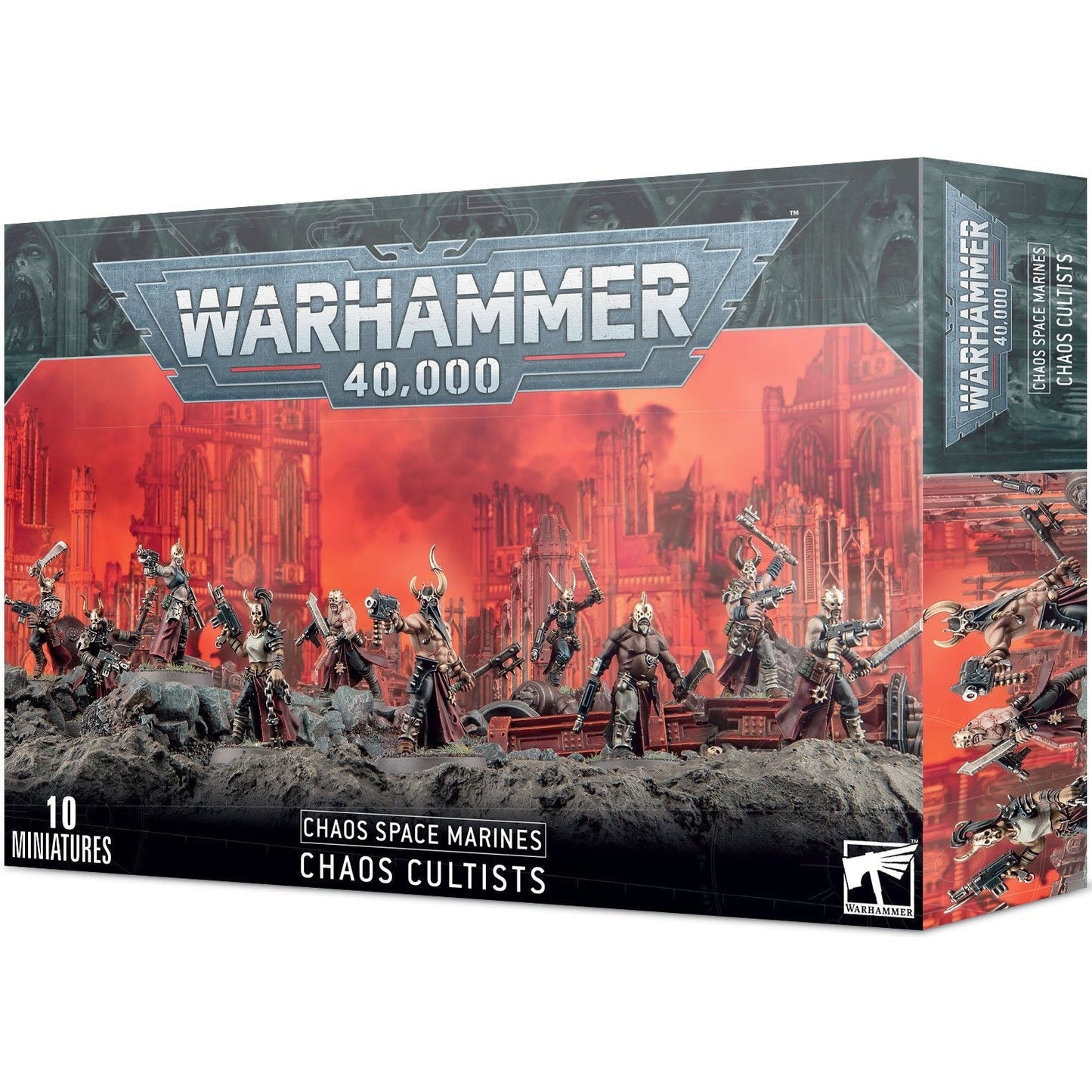 Chaos Space Marines - Chaos Cultists ( 43-88 )