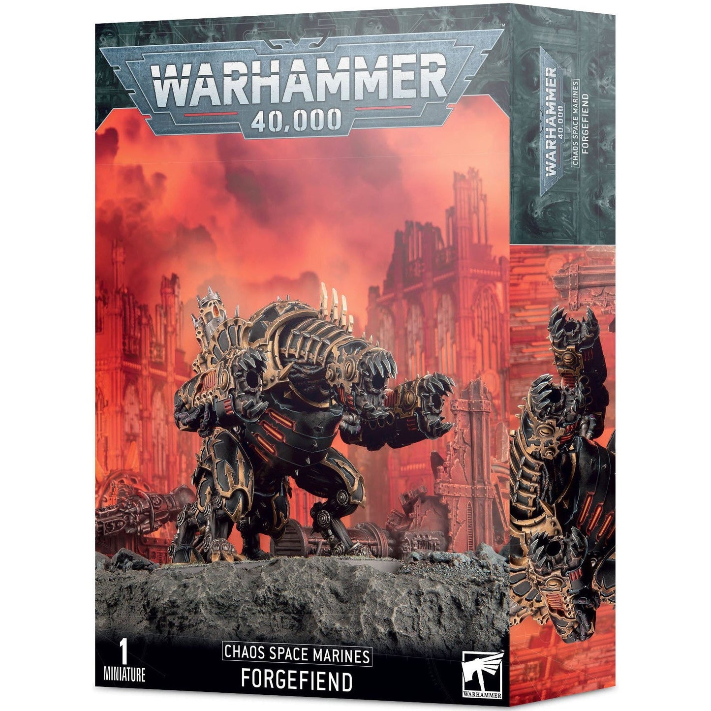 Chaos Space Marines - Forgefiend / Maulerfiend ( 43-14 )