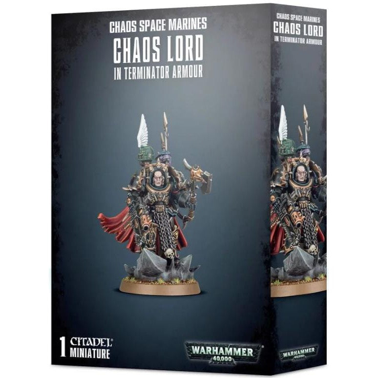 Chaos Space Marines - Chaos Lord in Terminator Armour ( 43-12 )