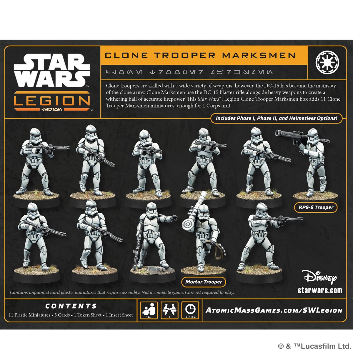 Star Wars: Legion - Clone Trooper Marksmen (SWQ23)