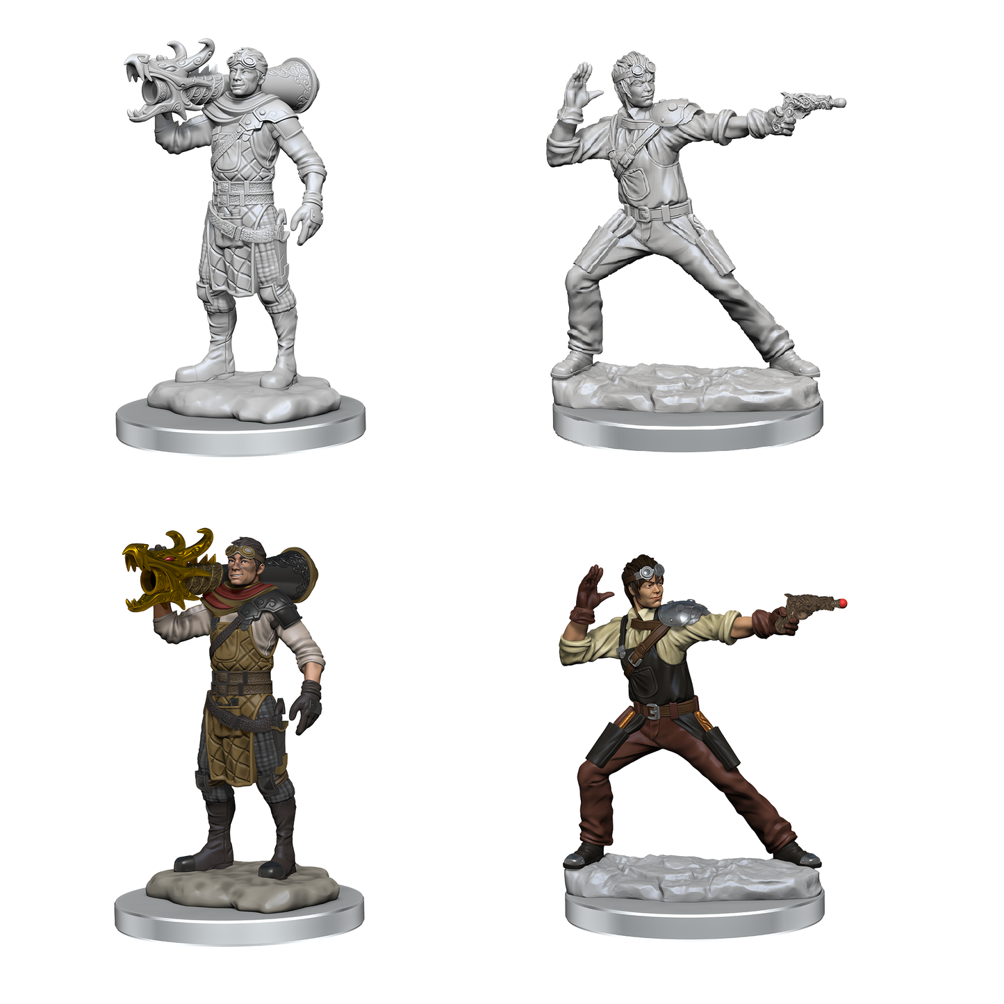 D&D Unpainted Minis - Human Artificer (90583)