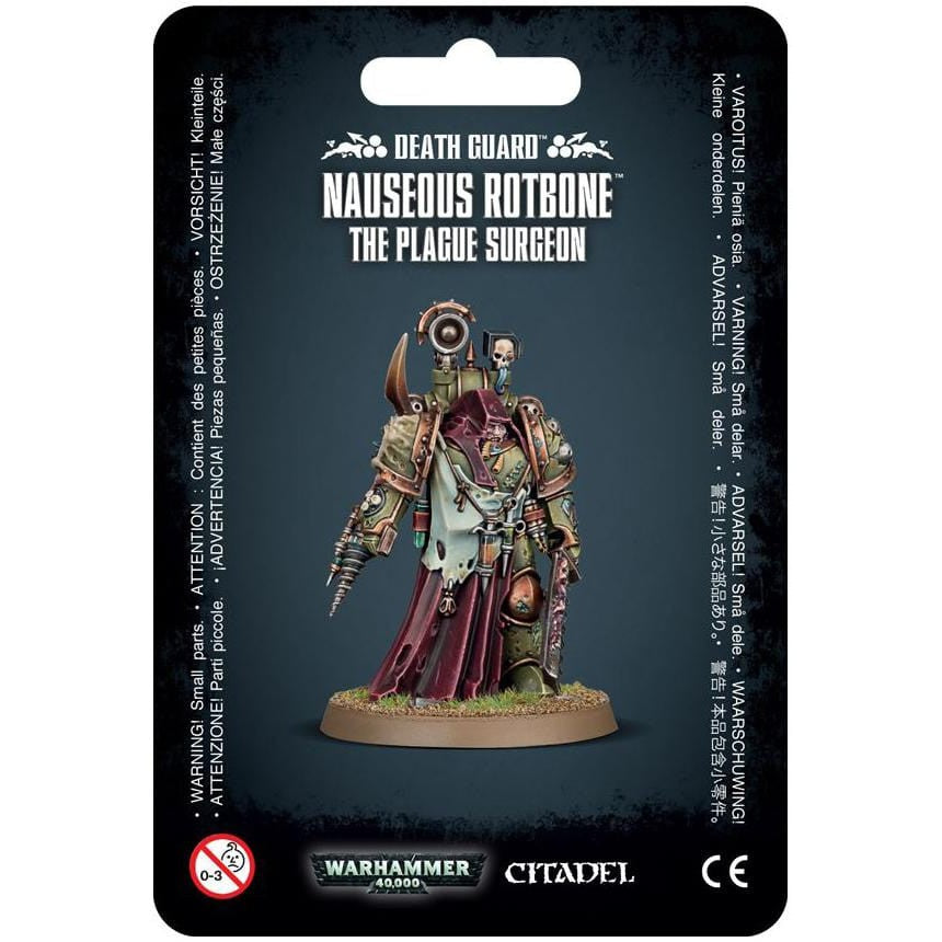 Death Guard - Nauseous Rotbone, The Plague Surgeon ( 43-29 )